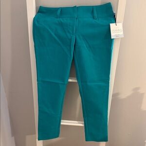Maurices Teal Skinny Dress Pants